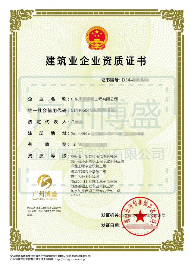 环保工程专业承包三级